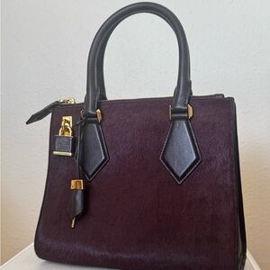 RARE Michael Kors Collection Ponyhair Casey Satchel (small)